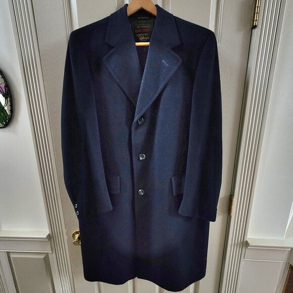 Mens 100% Cashmere Coat - Picture 1 of 5